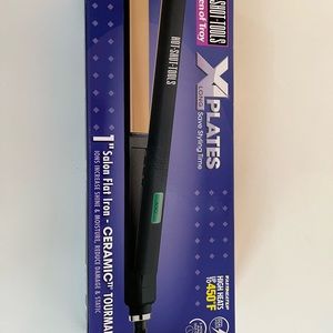 Hot Shot Tools Salon 1” Flat Iron NEW